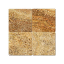 Load image into Gallery viewer, Scabos Travertine 12x12&quot; Tumbled Tile