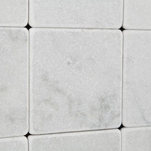 Load image into Gallery viewer, Carrara White Marble 4x4 Tumbled