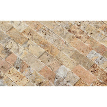 Load image into Gallery viewer, Scabos Travertine Subway 1x2&quot; Split Face