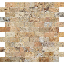 Load image into Gallery viewer, Scabos Travertine Subway 1x2&quot; Split Face