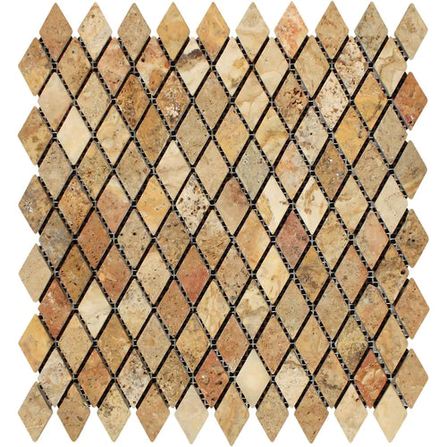 Scabos Travertine Diamond 1x2