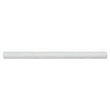 Load image into Gallery viewer, Thassos White Bullnose Liner 3/4x12