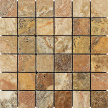 Load image into Gallery viewer, Scabos Travertine 2x2&quot; Tumbled