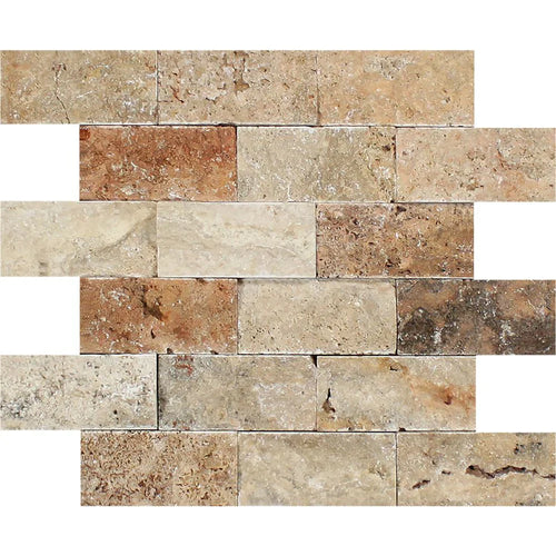 Scabos Travertine Subway 2x4