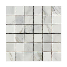 Load image into Gallery viewer, Calacatta Marble 2&quot;x2&quot; mosaic tile