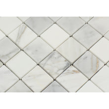 Load image into Gallery viewer, Calacatta Marble 2&quot;x2&quot; mosaic tile