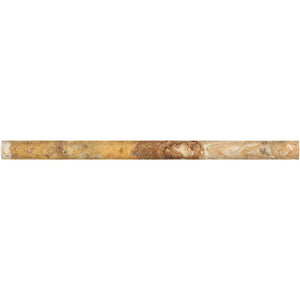Scabos Travertine 3/4" Bullnose Molding