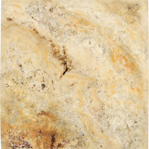 Scabos Travertine Cnc Arched 4x4