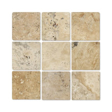 Load image into Gallery viewer, Philadelphia Travertine 4&quot;x4&quot; Tumbled