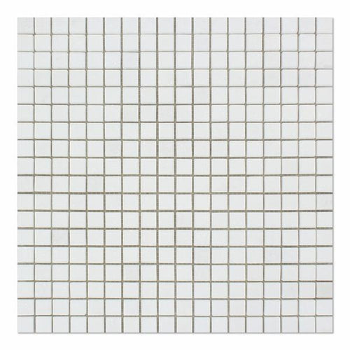 Thassos White 5/8x5/8 Polished Mosaic