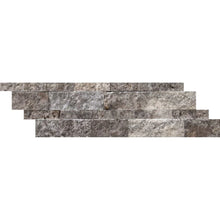 Load image into Gallery viewer, Silver Travertine Ledger / Stacked Stone Panel