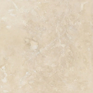 Ivory Travertine Honed 6"x6" Tile