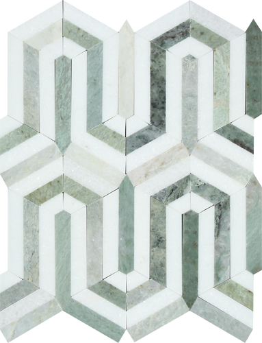 Thassos White Berlinetta Green