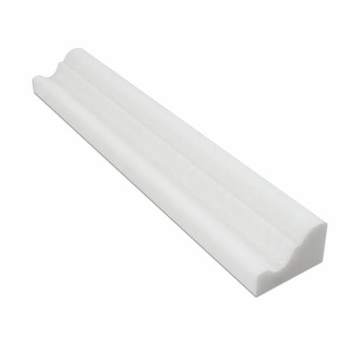 Thassos White Crown Molding 2.5x12