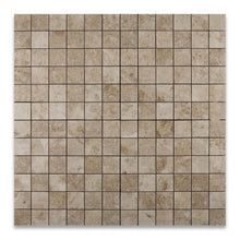 Load image into Gallery viewer, Cappuccino 2X2 Marble Mosaic polished