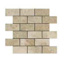 Load image into Gallery viewer, Cappuccino 2X4 Marble Mosaic polished