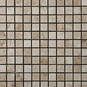 Cappuccino 5/8X5/8 Marble Mosaic polished
