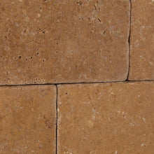 Load image into Gallery viewer, Noce Travertine 3&quot;x6&quot; Tumbled Mosaic
