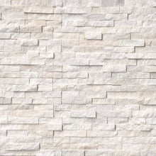 Load image into Gallery viewer, Stacked Stone Panel Arctic White