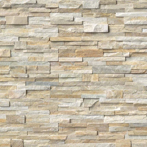 Stacked Stone Panel Golden Honey