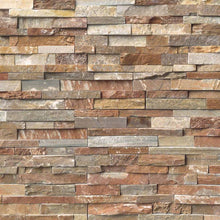 Load image into Gallery viewer, Stacked Stone Panel Golden White