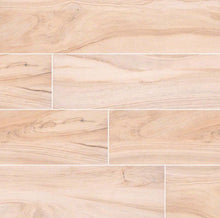 Load image into Gallery viewer, Aspenwood Arctic Wood Look 9x48 Porcelain Tile