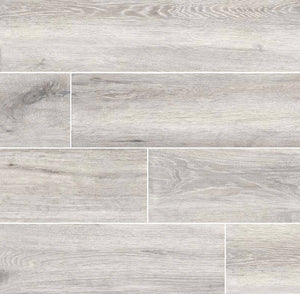 Antoni Platinum Wood Look 6x36 Porcelain Tile