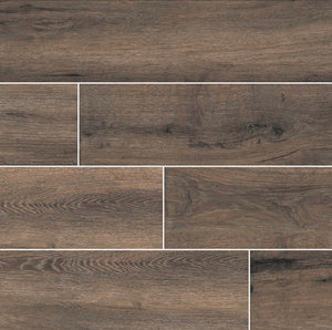 Antoni Nero Wood Look 6x36 Porcelain Tile