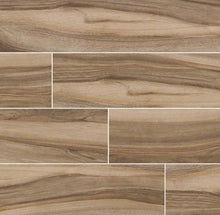 Load image into Gallery viewer, Aspenwood Cafe Wood Look 9x48 Porcelain Tile