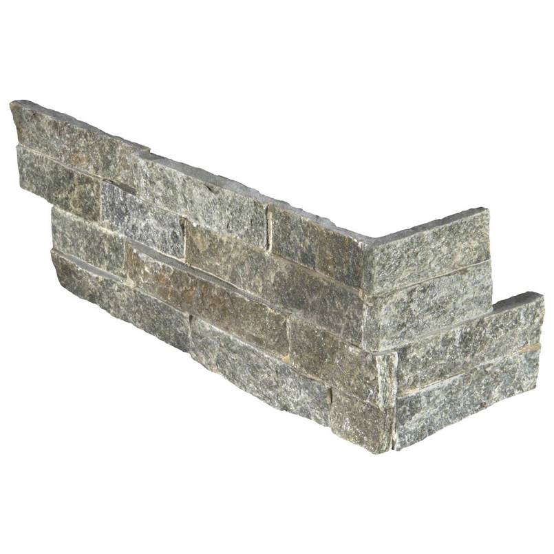 Stacked Stone Corner Sage Green