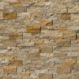 Stacked Stone Panel Scabas Travertine